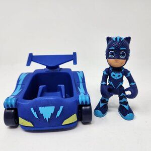 PJ Masks Catboy Figure & Cat-Car Blue Racer Toy Set, Cat Boy PJ Masks
